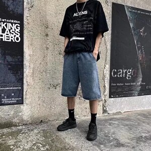 牛仔裤男牛仔短裤K005P35,男装牛仔裤,星座1116-2
