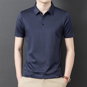BGW509022春夏男士新款短袖T恤青年修身翻领体恤休闲POLO衫图片