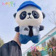 正美吉毛绒玩具厂 警察熊猫