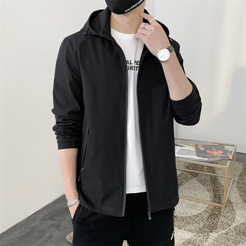 店主风可二开连帽夹克潮流休闲夹克防风外套JH-JK9932-P30,男装夹克,星座717