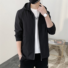 店主风可二开连帽夹克潮流休闲夹克防风外套JH-JK9932-P30，男装夹克，星座717