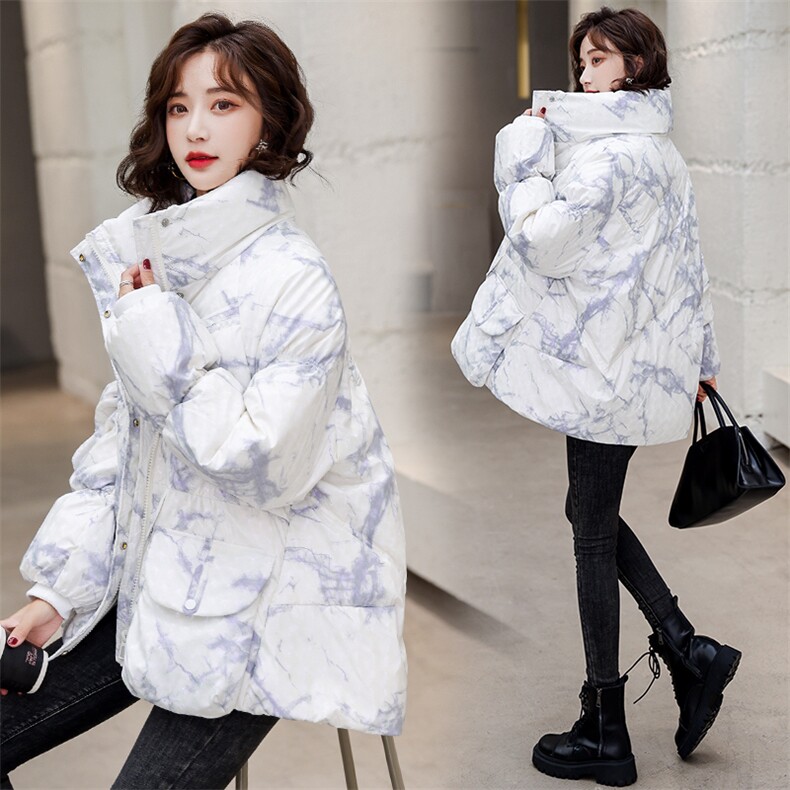 羽绒服新款2022年冬季女装时尚大气修身中长款90白鸭绒韩版羽绒服,女装羽绒服,卡杰菲