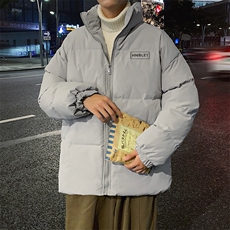 帅气棉衣男2024秋冬新款立领休闲纯色韩版潮A161-2-503-P65，男装棉衣，电商A161-2