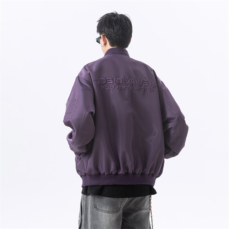 港风日系复古设计感刺绣拼接立领夹克男XZ213-JK4321-P108控128,男装夹克,星座213