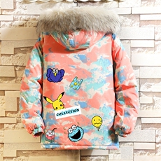 MC49079-P135日系潮衣男大码派克服男工装服外套袄砖墙，男装棉衣，电商A040A