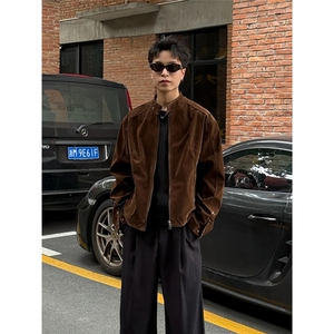 网图 短款麂皮绒夹克 秋季时尚外套 1209-1-JK23-P68图片