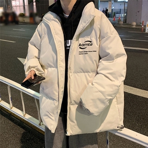 秋冬新款韩版加厚保暖立领宽松棉服外套男 MY62032 P115控138图片