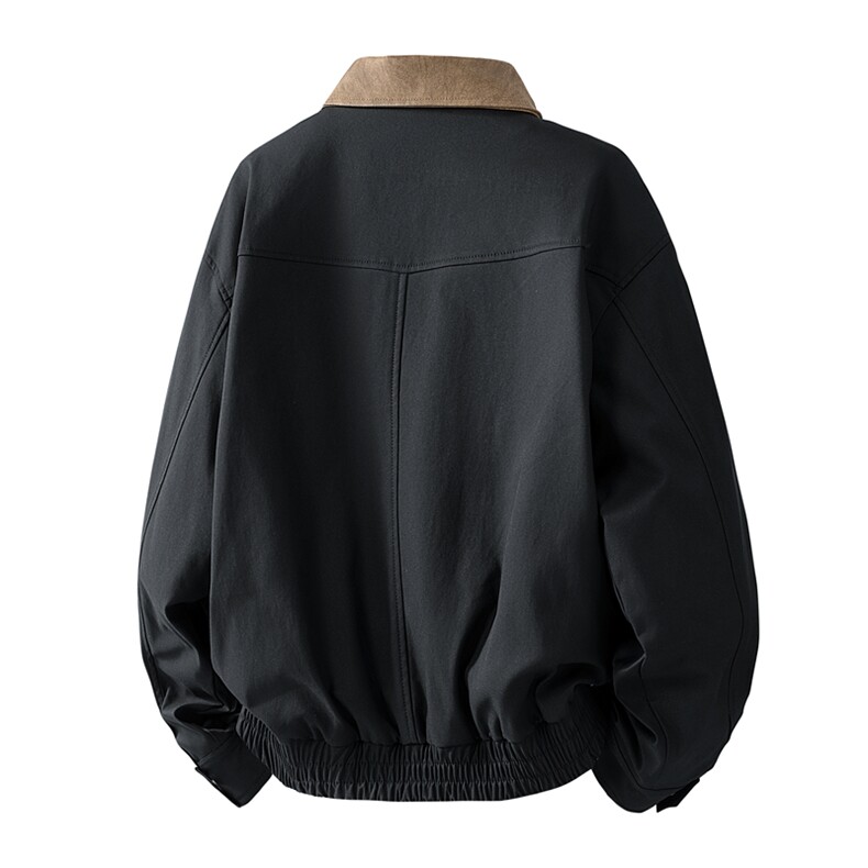翻领夹克男春季简约宽松潮流百搭上衣服JK266-P73,男装夹克,星座308B-2