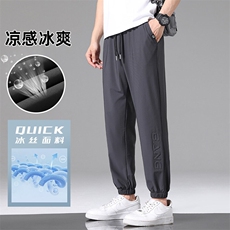 K9331-P35-控59大码男士冰丝透气休闲裤男，男装休闲裤，星座209