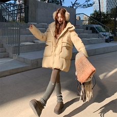 2C278A-8959-P275-K398羽绒服女中长款，女装羽绒服，2C278