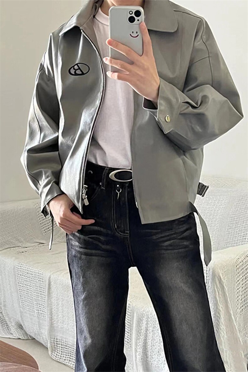 美式ins高街cleanfit重工艺水洗暗黑微喇牛仔裤货号K2401P60,男装牛仔裤,电商A063