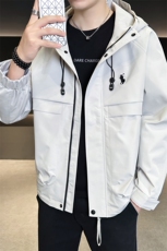 加棉加厚连帽长袖美式简约夹克秋季休闲外套NM828-P100，男装夹克，星座310B-3