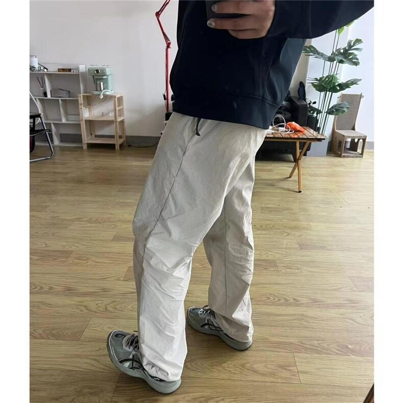 夏季弹力轻薄款直筒伞兵冲锋裤情侣款长裤防风防泼水休闲裤KF17,男装休闲裤,星座1116A（原606A-3）