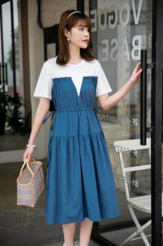 韩版时尚连衣裙，女装连衣裙，艾美欧歌