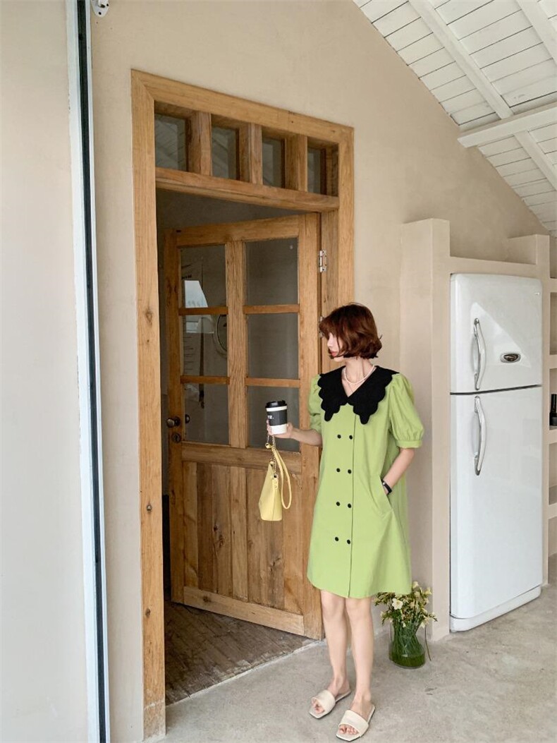 现货连衣裙，女装连衣裙，约她