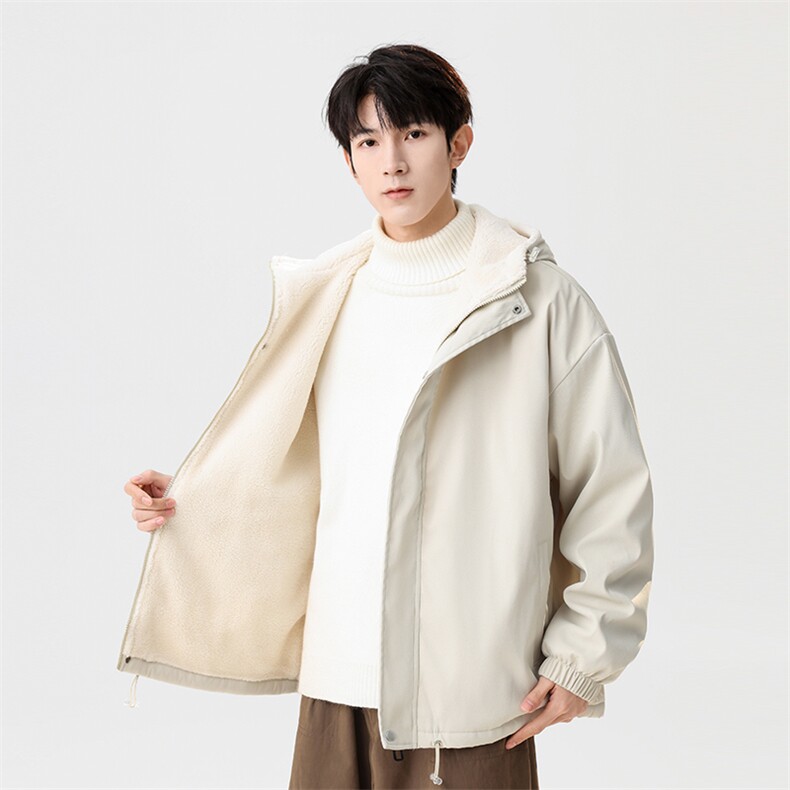 秋冬连帽加绒加厚保暖休闲痞帅棉衣情侣外套MY8910特批P75,男装棉衣,电商A247
