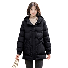 4色可选羽绒棉服女短款棉袄冬季韩版宽松面包服连帽棉衣外套，女装棉衣/棉服，雪樱依海