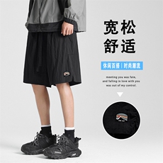 美式复古彩色速干休闲短裤男速干宽松运动裤DK293-特批20，男装休闲裤，星座718-1