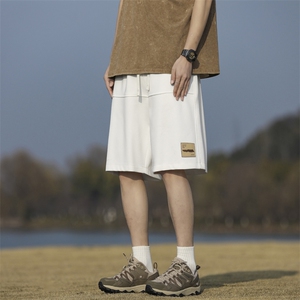 夏季薄款运动服痞帅短裤美式高街潮牌直筒宽松XD1721特批29图片