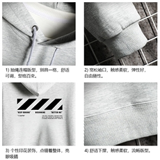 WY2128-P35加绒款-P40纯连帽卫衣男大码运动帽衫宽松薄网格，男装卫衣，电商A040A