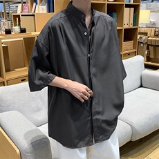 衬衫男韩版潮流短袖个性百搭2023夏季新款ins宽松外套CY310-P32，男装衬衫，星座412-3