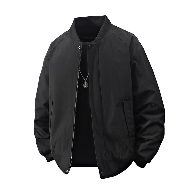 冬季clean纯色棒球服领棉服加厚短款棉衣HZ8815-特P68不议价,男装棉衣,星座610B-1