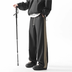 抖音品质秋季新款机能户外防水宽松冲锋裤B315-K24335-特p35控68，男装休闲裤，电商B315