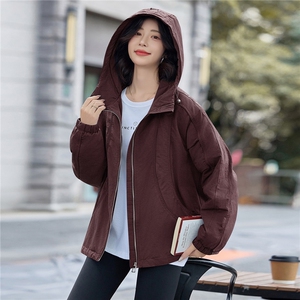 2025年冬季休闲连帽派克服,女装派克服,文熹诺