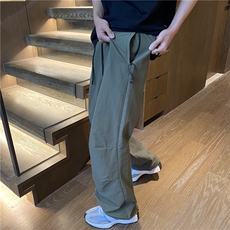 抖音品质夏季新款潮流透气冰感宽松休闲裤B315-K009-特p35控68，男装休闲裤，电商B315