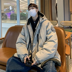 冬季户外机能连帽冲锋衣棉服潮牌宽松CityBoy棉衣外套W7892-P88，男装棉衣，星座512-4