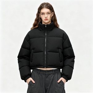 可二开立领短款面包服时尚保暖棉服A247-MY500特批65图片