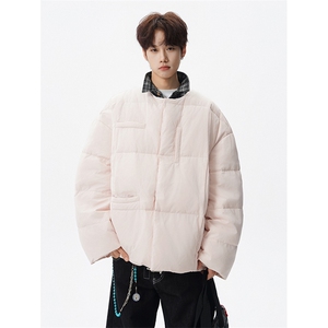 8XL-M 90白鸭绒！超厚短外套羽绒服男面包服棉衣YRFC06P220控258图片