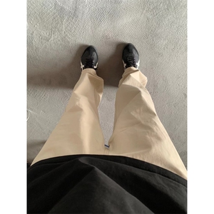 【有货】米杏色工装裤男款美式复古cleanfit裤子1007-KZD43HH-P45图片