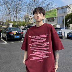 量大优供视频230g重磅纯棉短袖t恤男XT523-特P19，男装T恤，电商B371