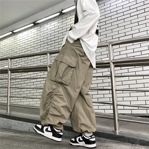 工装裤设计感小众oversize街头嘻哈高街潮流潮牌K07137-P45图片