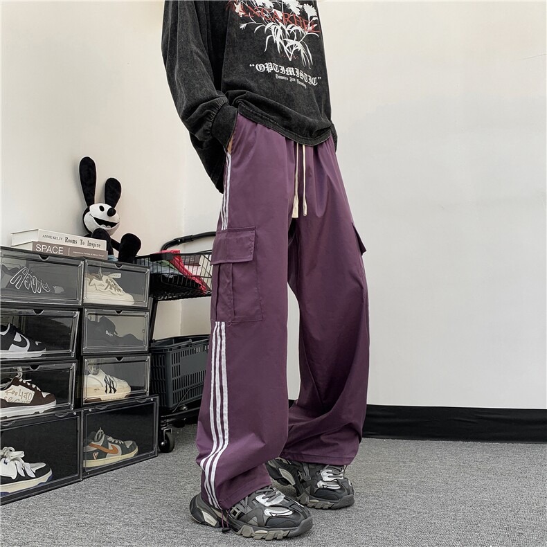 美式复古巴黎神裤hiphop嘻哈速干工装裤潮牌XZ-310A-4-KZ10,男装休闲裤,星座310A-4