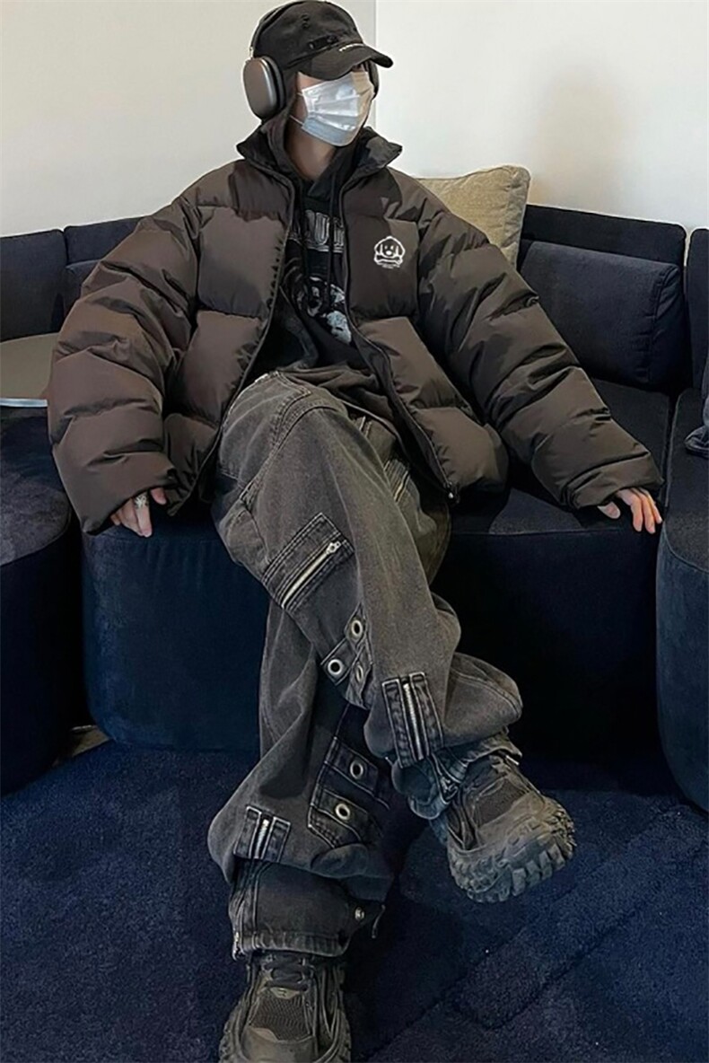 量大优可提供视频冬季棉衣立领HD019-1-MF5002-P50,男装棉衣,电商019-1