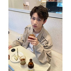 金属装饰外套男潮小众设计高街工装风情侣皮衣夹克P3369，男装夹克，星座1116A（原606A-3）