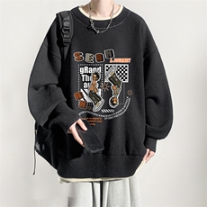 控78假两件毛衣男大码加绒针织衫男毛线衣M80282-P55加绒P70，男装针织衫/毛衣，电商A040