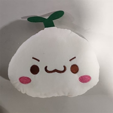 金果果毛绒玩具 白团子
