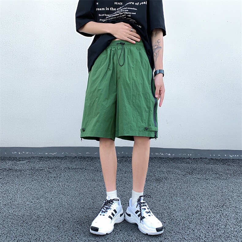8XL-M重磅特大码短裤男防水五分裤冲锋裤男户外DK1503P50控68,男装休闲裤,电商D206-1
