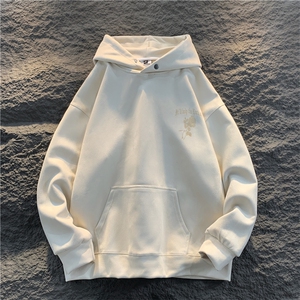 抖音高品质360麂皮绒烧花克连帽卫衣A158-WS50-P58控78图片
