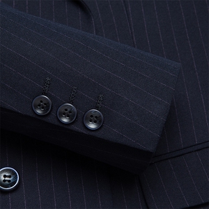 商务正装男爸爸装休闲西服两件套套装中年装ASD8962-P285图片