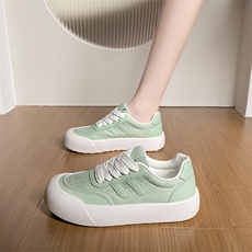 2024小白鞋子女夏季新款韩版ins学生休闲女鞋百搭帆布鞋，女鞋帆布鞋，星座1407-3