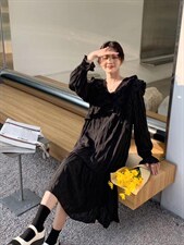 春款连衣裙，女装连衣裙，昕叶良品