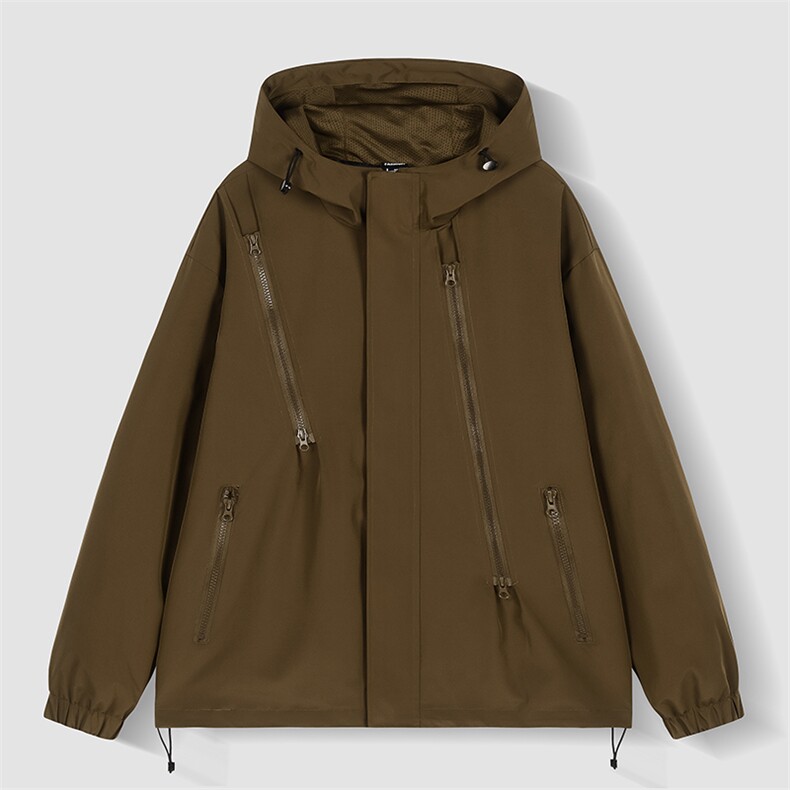 冲锋衣外套潮牌痞帅炸街男秋冬情侣防水山系夹克JK880-P50,男装夹克,星座308B-2
