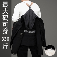 新标90绒加肥加大羽绒服外套男士特大号羽绒服大衣SH89556-P388，男装羽绒服，钱塘723