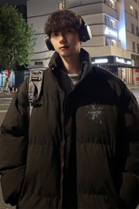 外景冬季ins韩版加厚面包服男潮宽松保暖棉衣立领外套MF00433/P90，男装棉衣，电商B316