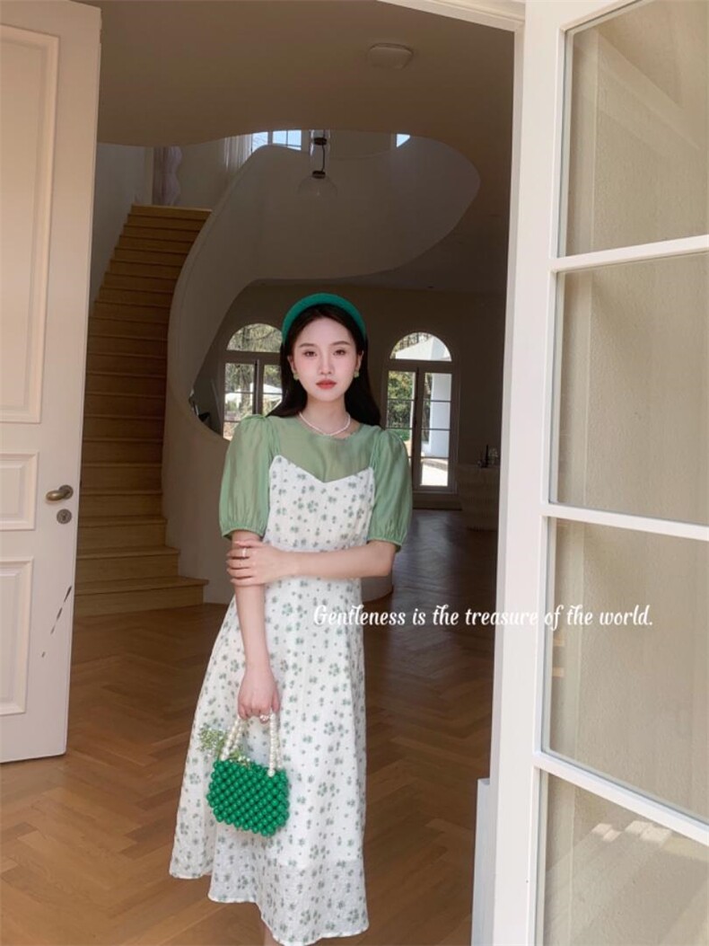 可拆卸两件套连衣裙，女装连衣裙，MISS(2F)