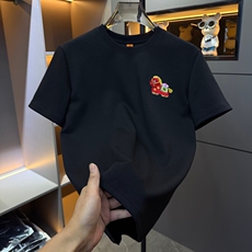 美式复古小众刺绣潮牌ins港风短袖t恤男2026新款正肩显瘦上衣夏季，男装T恤，星座218-8